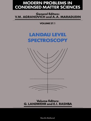 cover image of Landau Level Spectroscopy